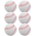 6 Pcs Childrens Toys Sport Balls Indoor Baseballs Pet Kids Foam Sports for Training Sponge Soft