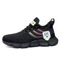 High Quality Sneakers Men Breathable Fashion Unisex Running Tennis Shoe Comfortable Casual Shoes Women Té”šnis Masculino Mulher ALL Black 43