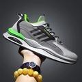 Breathable Men Running Shoes Lightweight Mens Walking Sneakers comfort Tennis Shoes High Quality Sports Shoes Male Casual Shoes green 42