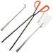 1 Set of Fireplace Tools Set Fire Tool Set Fire Pit Tool Fire-poker Fireplace Bench Accessories