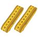 2 Pcs Soft Ruler Tape Measure Measuring Double Sided Daily Use Glass Fiber