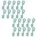100 Pcs Holiday Accessories Garland Hook Xmas Party Supplies Coat Hanger Simple Christmas Decoration Ornament Hooks