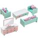 Doll House Furnishings Furniture Simulated Toys Tiny Supplies Decoration Miniature Bedside Baby Wooden Child