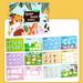Quite Busy Book Montessori Education Toys for Toddlers 2 3 4 5 6 Years Kids Active Book Baby Stickers Toys Sorters for children 300691 Animal