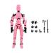 Taymeis 13 Action Figure Lucky 13 Action Figure T13 Action Figure 3D Printed Multi-Jointed Movable Nova 13 Action Figure Dummy 13 Action Figure Toy for Boy