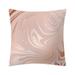 wofedyo Pillow Cover Rose Gold Pink Cushion Cover Square Pillowcase Home Decoratio Seat Covers Home Decor pink 23*22*1