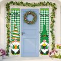 npkgvia St Patricks Day Decorations Home Decor St. Patrick s Day Irish Holiday Porch Sign Home Door Curtain Banner Decoration St Patricks Day Accessories St Patricks Day Decor