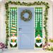 npkgvia St Patricks Day Decorations Home Decor St. Patrick s Day Irish Holiday Porch Sign Home Door Curtain Banner Decoration St Patricks Day Accessories St Patricks Day Decor