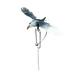 Fridja Garden Pole Decorations Eagle Nature in Motion Outdoor Decoration Garden Art Metal Crafts 7.87 inch