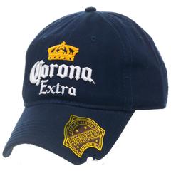 Unisex Blue Corona Beer Crown Bottle Opener Snapback Adjustable Hat