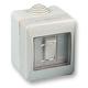 Ex-Pro 1 Gang 2 Way Weatherproof Mains Switch, IP55