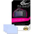 Ex-Pro® 3 x Pro Guard Ultra Clear View LCD Screen Protectors for Panasonic Lumix DMC-GH3, DMC-GH4