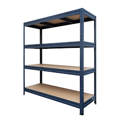 KARAT Schwerlastregal Weitspannregal - Grau - Traglast bis 1500 kg / 177 x 160 x 60 cm Image