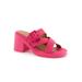 Women's Milan Heeled Sandal by Bueno in Hot Pink (Size 37 M)
