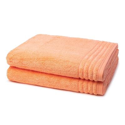 Vossen Vienna Supersoft 2er Set Duschtuch Apricot Image