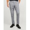 Chinos JACK & JONES "JPSTMARCO JJBOWIE NOOS", Herren, Gr. 30, Länge 34, grau (ultimate grau), Web, Obermaterial: 98% Baumwolle, 2% Elasthan, unifarben, modisch, slim fit normal, Hosen