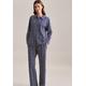 Pyjama SEIDENSTICKER "Schwarze Rose" Gr. XL, neutral, nicht definiert Damen Homewear-Sets Pyjamas