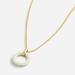 J. Crew Jewelry | J.Crew Pearl Seed Bead Circle Necklace | Color: Gold | Size: Os