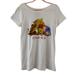 Disney Tops | Disney White Winnie The Pooh Short Sleeve Graphic T-Shirt Medium | Color: White | Size: M