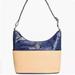 Giani Bernini Bags | Giani Bernini Straw Basket Blue Crocodile Hobo Bag | Color: Blue/Tan | Size: Os