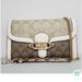 Coach Bags | Euc!!! Coach Jade Chain Crossbody Purse!!! | Color: Brown/White | Size: Os