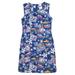 Disney Dresses | Disney Shop Mickey & Friends Tropical Hawaiian Hula Tiki Shift Dress | Color: Blue/White | Size: L