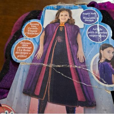 Disney Jackets & Coats | Disney Frozen 2 Blankie Tails Adventure Anna Wearable Blanket 56”X30” Soft New | Color: Black/Purple | Size: 4tg