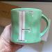 Anthropologie Dining | 2/$15 Anthropologie Letter "F" Mug | Color: Red | Size: Os