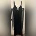 Ralph Lauren Dresses | Denim Supply Ralph Lauren 100% Black Cotton Fringe Dress Size Lg | Color: Black | Size: L