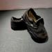 Vans Shoes | Classic Slip On Black Black Vans Shoes For Kids/Youth | Color: Black | Size: 3bb