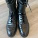 Zara Shoes | Combat Boots Zara Size 8 | Color: Black | Size: 8