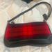 Coach Bags | Coach Red Tartan Plaid Demi Hampton Small Bag Rare Y2k | Color: Black/Red | Size: Os