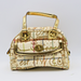 Coach Bags | Coach Poppy Graffiti Tattersall Small Satchel Handbag Bag 13185 | Color: Gold/Yellow | Size: Os