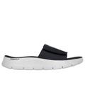 Skechers Men's GO WALK Flex Sandal - Sandbar Sandals | Size 14.0 | Black | Synthetic | Machine Washable