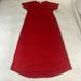 Lularoe Dresses | Lularoe Women’s Maria Dress/Size: Xl/ Color: Red (Nwt) | Color: Red | Size: Xl