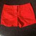 J. Crew Shorts | J.Crew Shorts | Color: Red | Size: 6