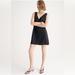 J. Crew Dresses | J Crew Nwt Maxine Shift Dress In Linen V-Neck Size Small Tall In Black | Color: Black | Size: S