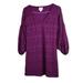 Anthropologie Dresses | Anthropologie Maeve Dress Xs Womens Purple Eyelet Long Puff Sleeve Fully Lined | Color: Purple | Size: Xs