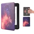 Kindle Paperwhite 11. Generation Hülle 2021 mit Magnetischer, 6.8" Smart-Cover Case mit Handschlaufe und Auto-Sleep-Wake-Funktion, Signature Edition Kindelhülen 2024 Aurora Starry Sky