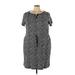 T by Talbots Casual Dress: Gray Dresses - New - Women's Size 3X Petite