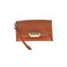 ZAC Zac Posen Leather Wristlet: Tan Print Bags