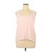 Eddie Bauer Active Tank Top: Pink Activewear - Women's Size X-Large