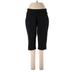 Lands' End Casual Pants - High Rise: Black Bottoms - Women's Size Large Plus