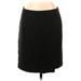 Eddie Bauer Casual Skirt: Black Tweed Bottoms - Women's Size 10