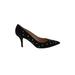 Kate Spade New York Heels: Pumps Stilleto Cocktail Party Black Solid Shoes - Women's Size 8 - Pointed Toe