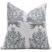 Duck Canvas Bohemian Square Vintage Accent Block print pillow cover -Virandavan