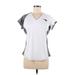 Cutter & Buck Active T-Shirt: Silver Color Block Activewear - Women's Size Medium