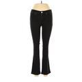 Soho JEANS NEW YORK & COMPANY Jeans - Low Rise: Black Bottoms - Women's Size 6 Petite