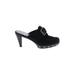 Stuart Weitzman Heels: Black Solid Shoes - Women's Size 6 - Round Toe
