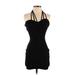 Bebe Cocktail Dress - Bodycon: Black Dresses - Women's Size Small